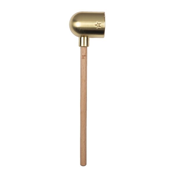 Räder Beech & Gold Candle Snuffer