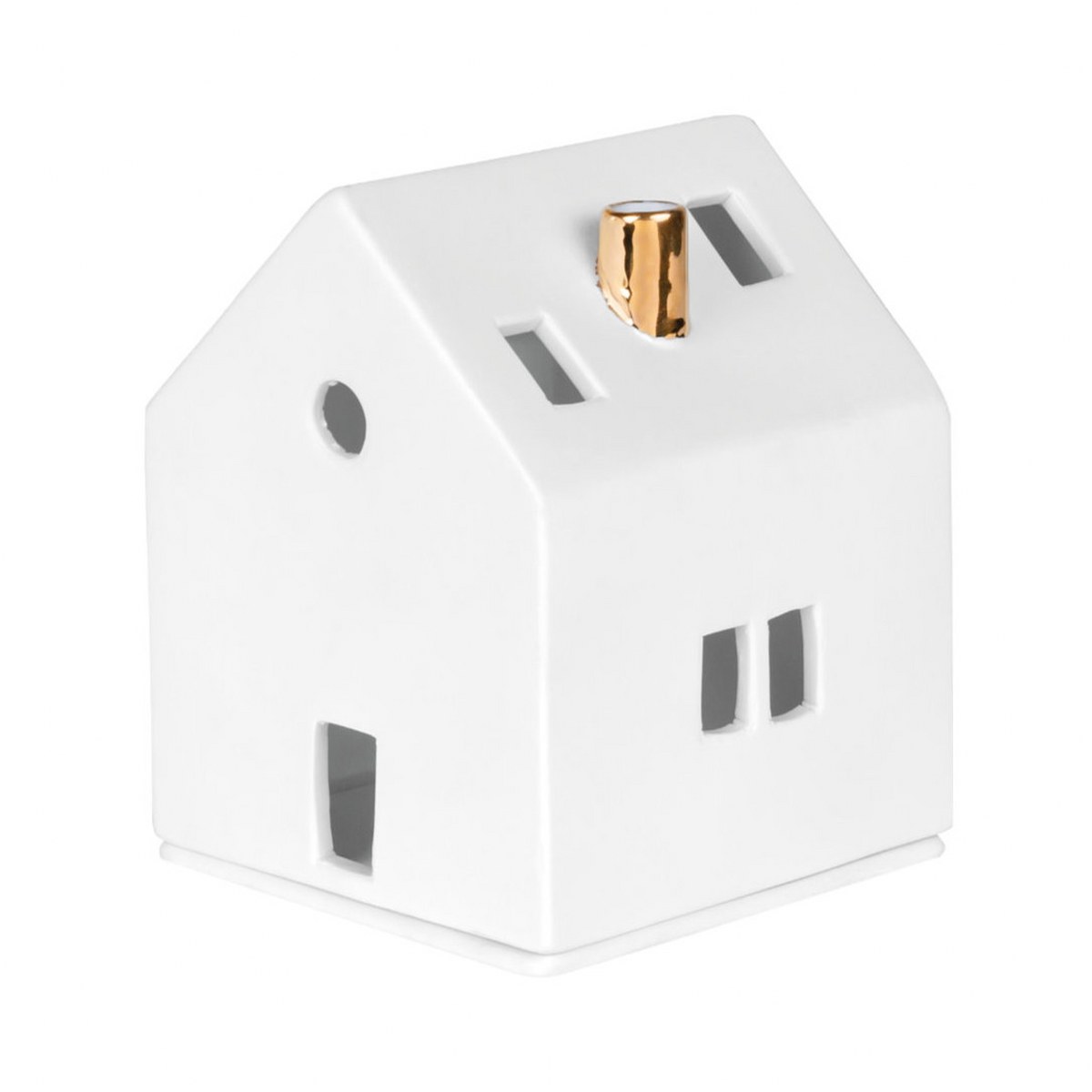 Räder Golden Chimney Porcelain Tealight House – Small – image 2
