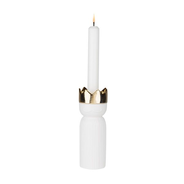 Räder Kings Light Melchior Porcelain Candle Holder – Small, 16.5cm
