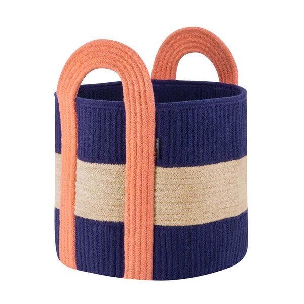 Remember Colombo Cotton Rope Storage Basket with Handles – Small