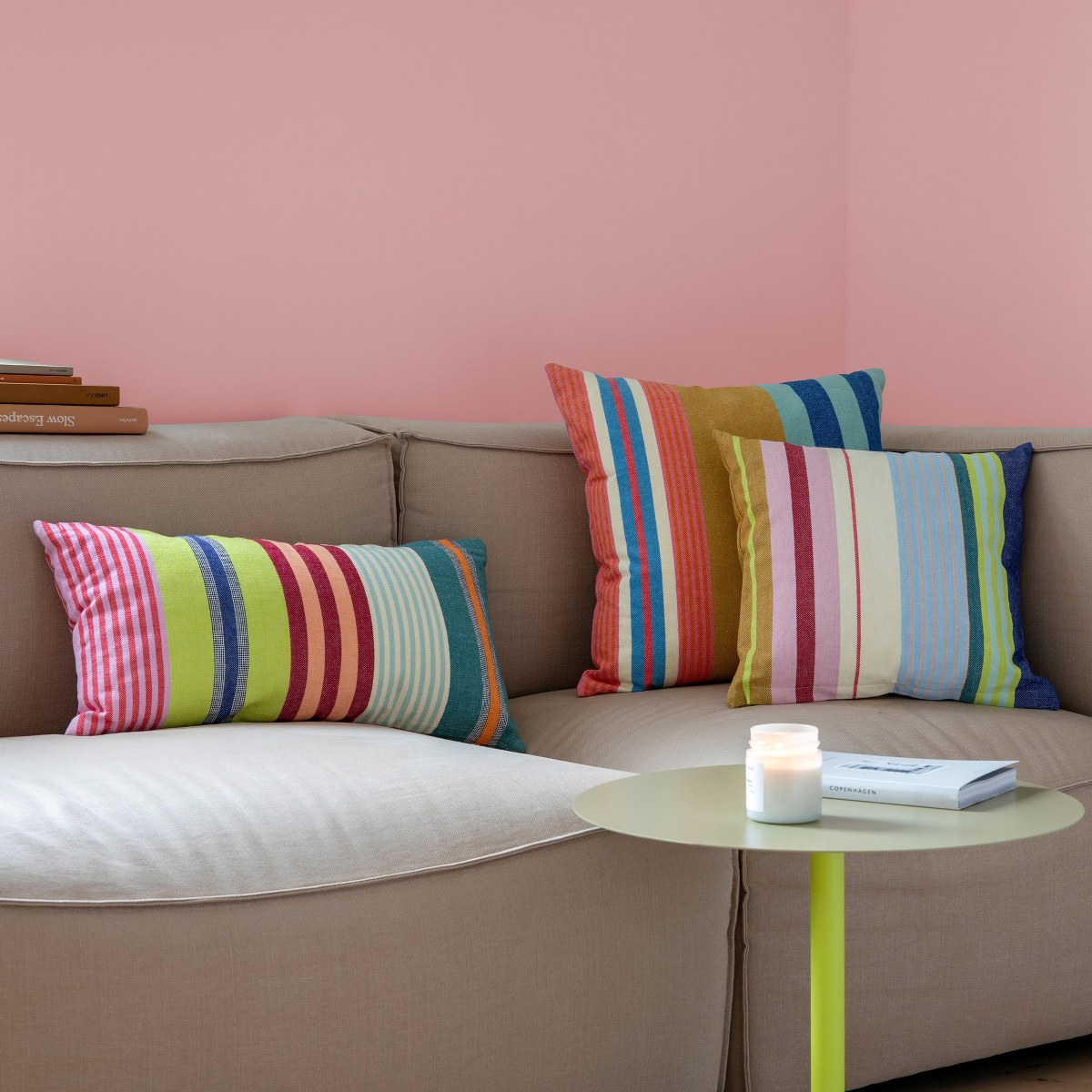 Remember Belize Woven Cotton Cushion 50 x 50cm – image 2
