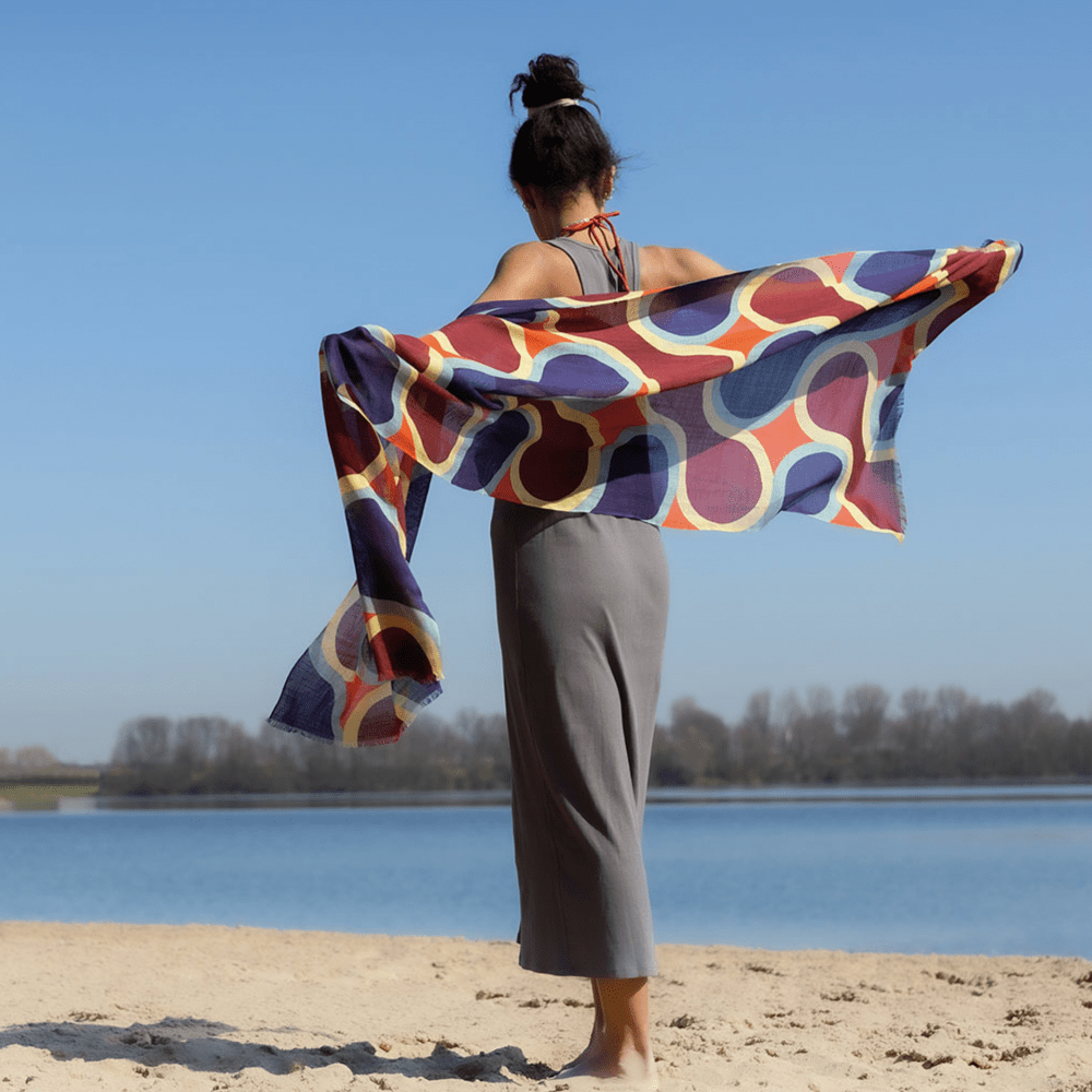 Remember Valentina Wool-Blend Scarf – 190cm – image 4