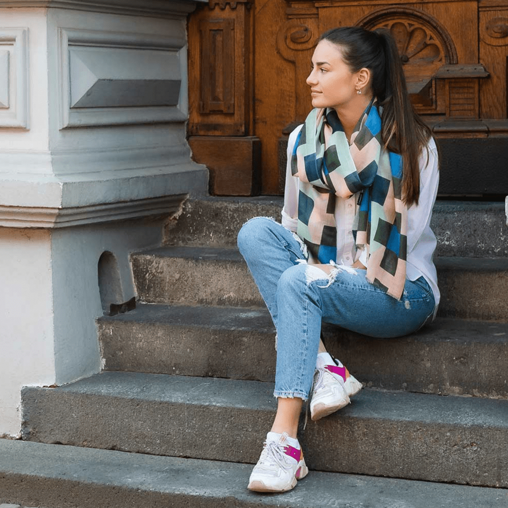 Remember Smilla Wool & Viscose Scarf 190cm – image 5