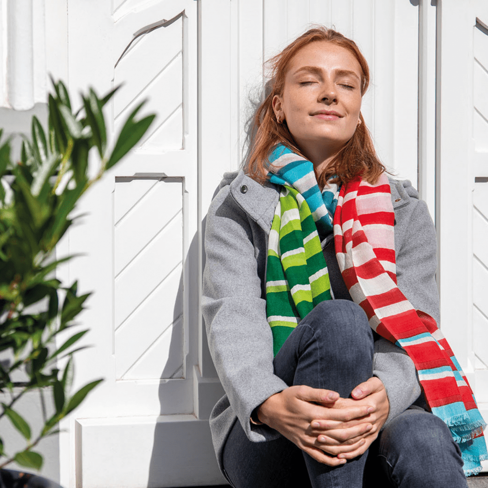 Remember Adele Wool & Viscose Scarf 190cm – image 3