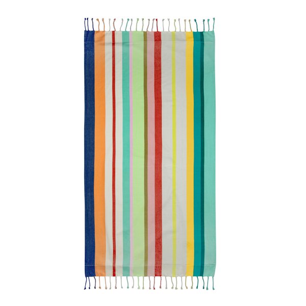 Remember Tahiti Cotton Hammam Towel with Pocket 90 x 170cm