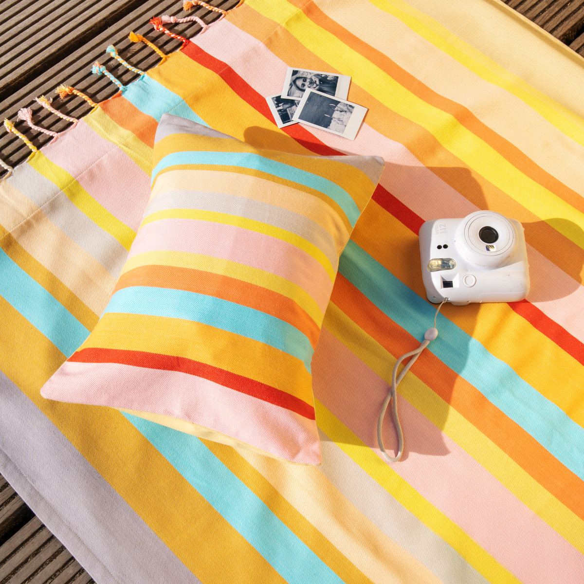 Remember Levante Cotton Hammam Towel with Pocket 90 x 170cm – image 2