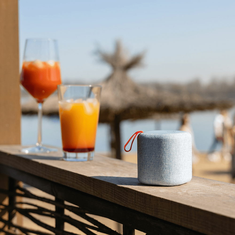Remember Basso Bluetooth Speaker – Azzuro Blue – image 2