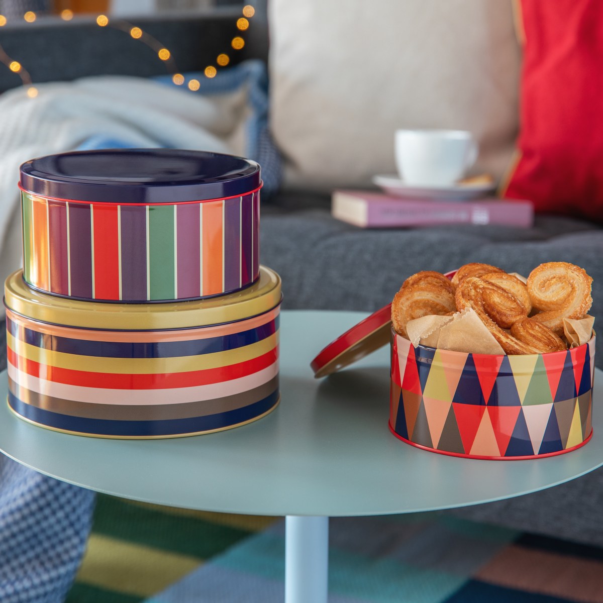 Remember Klara Nesting Storage Tins, Set of 3 – image 3