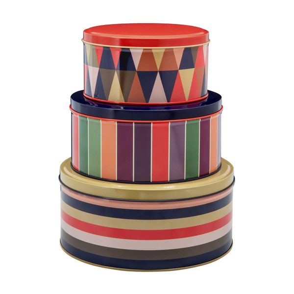 Remember Klara Nesting Storage Tins, Set of 3