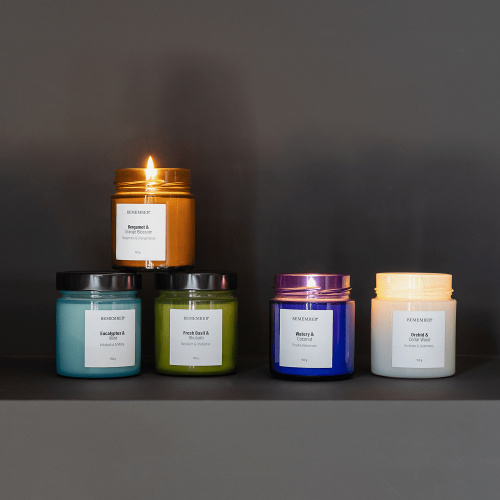 Remember Watery Coconut Scented Soy Candle – 35-Hour Burn – image 5