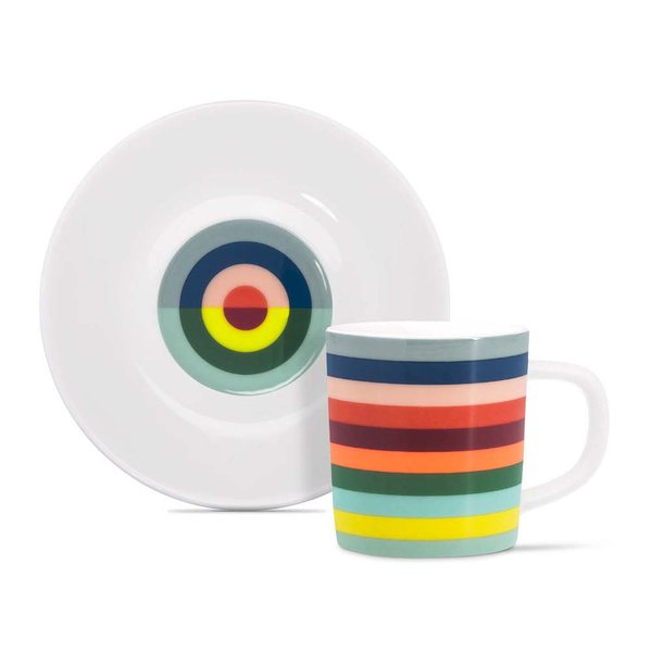 Remember Lorenzo Bone China Espresso Cup & Saucer