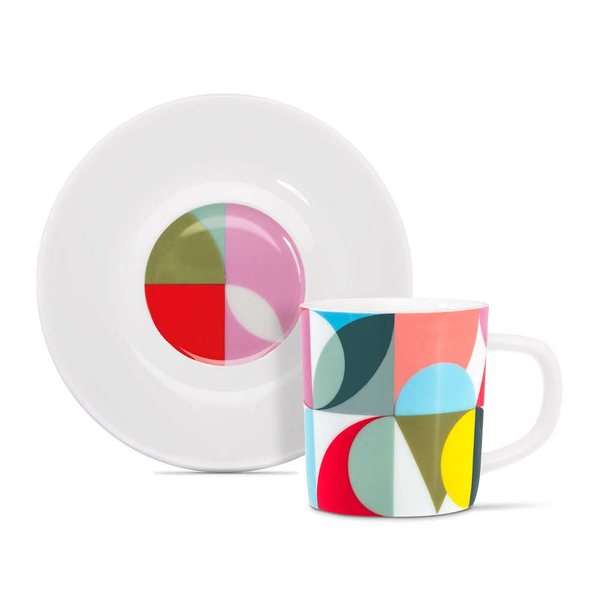 Remember Solena Bone China Espresso Cup & Saucer