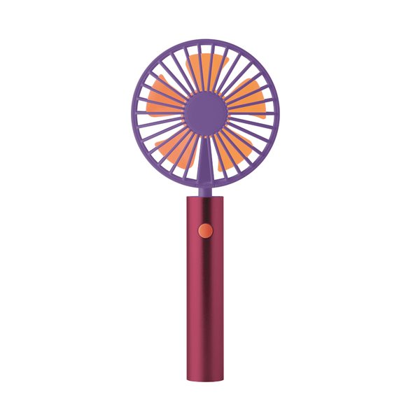 Remember Flow Rechargeable USB Fan with Stand – Berry