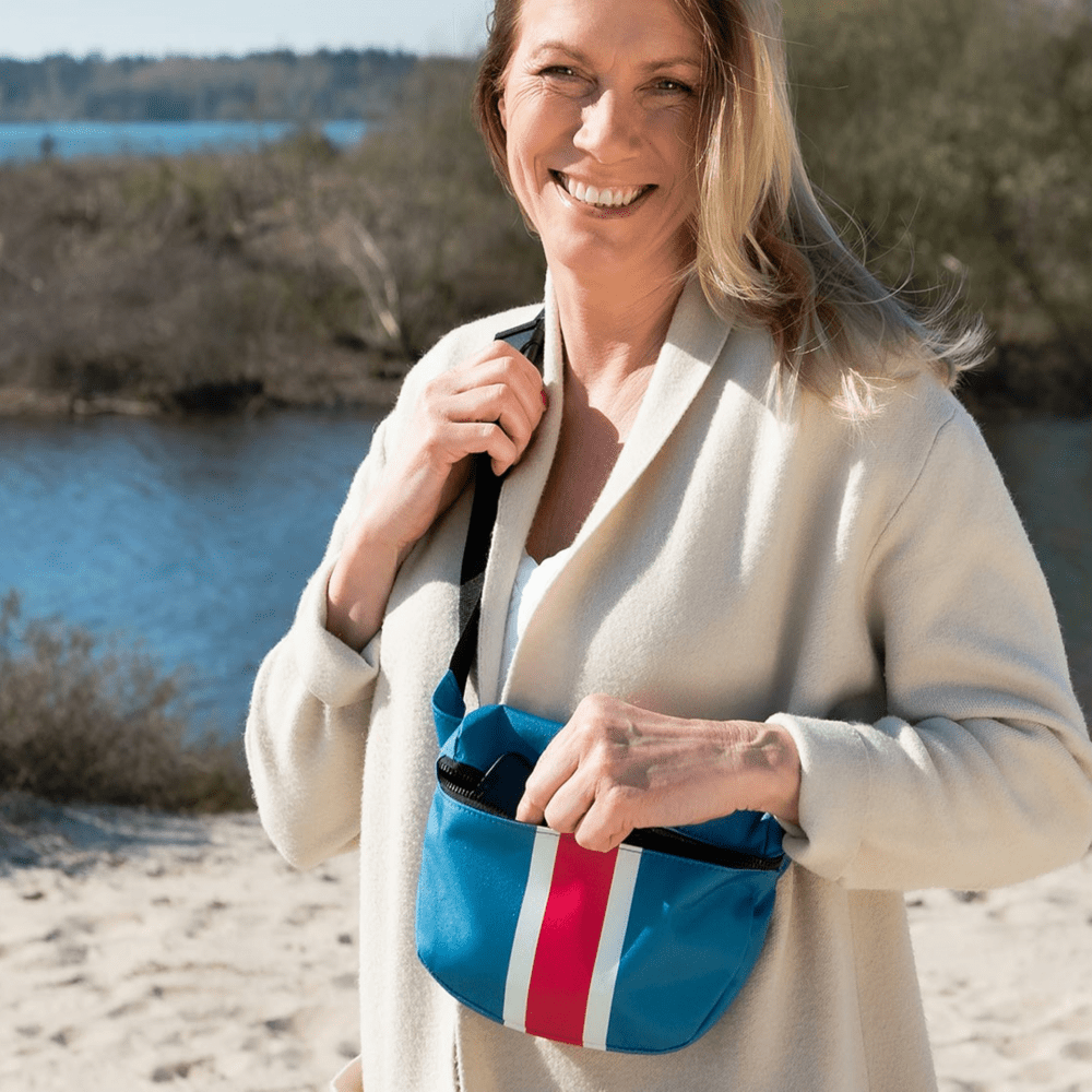 Remember Azzuro Weather-Resistant Hip & Crossbody Bag – image 7
