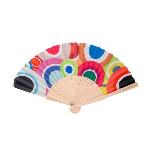 Remember Rondo Folding Paper Hand Fan