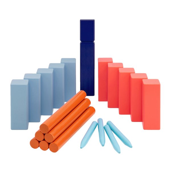 Remember Kubb Viking Chess Wooden Garden Game