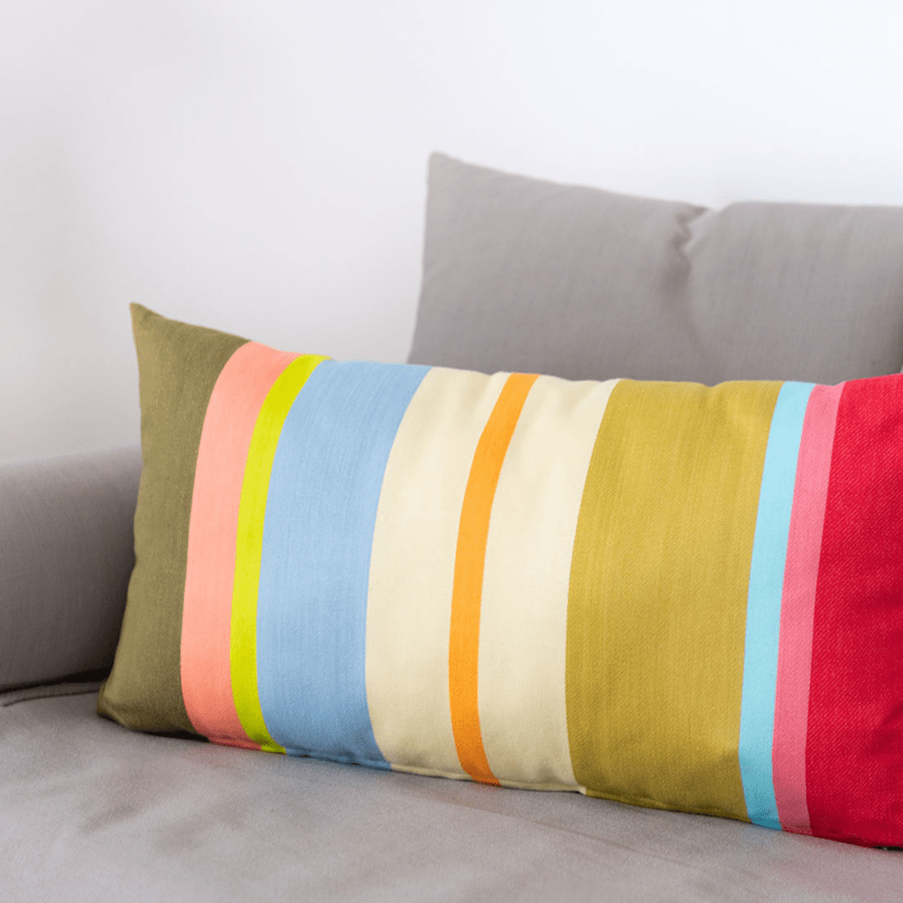 Remember Olivia Rectangular Cushion 30 x 60cm – Washable Cotton Cover – image 2