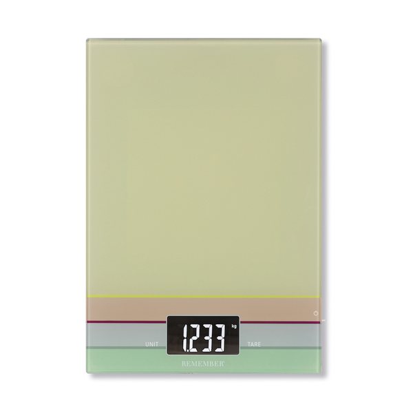 Remember Verdura Digital Kitchen Scales – A4 Glass Platform