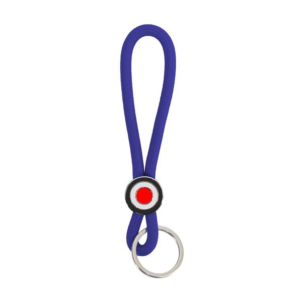 Remember Ringo Rope-Effect Keychain – Deep Blue