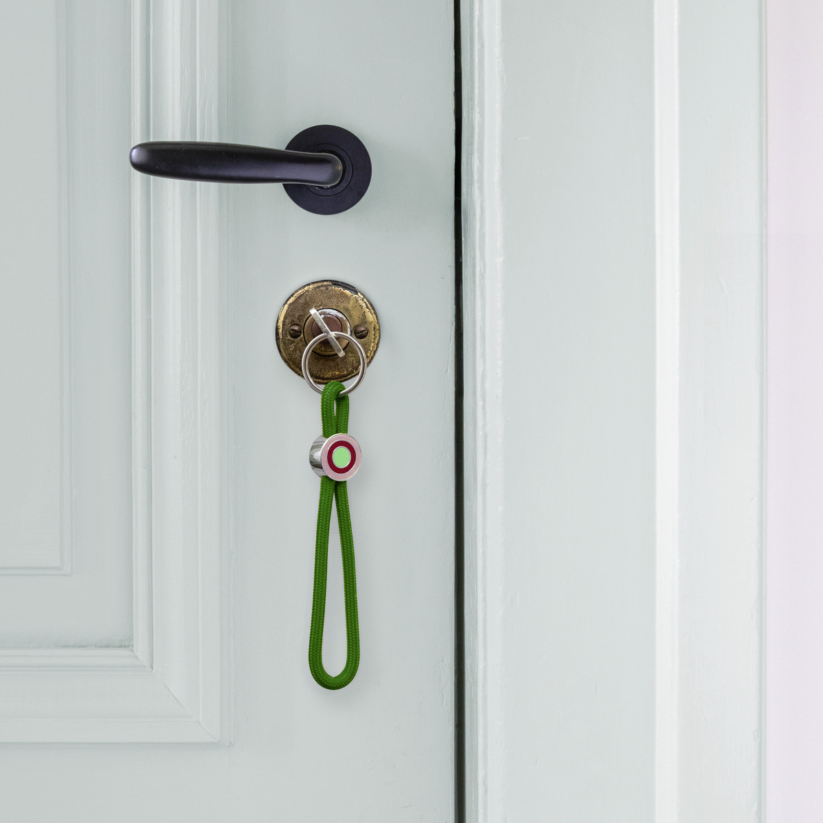 Remember Ringo Rope-Effect Keychain – Forest Green – image 3