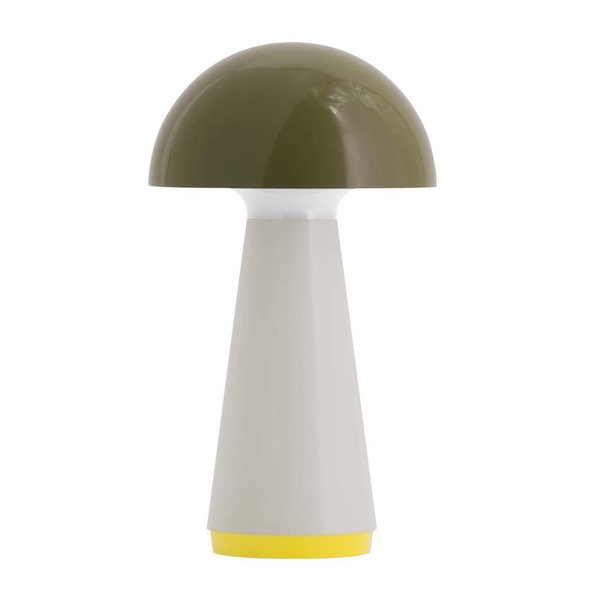 Remember Bob Rechargeable LED Table Lamp – Olive Mushroom Lamp