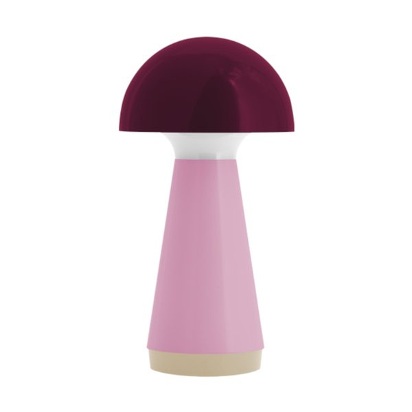 Remember Bobbi Rechargeable Mushroom LED Lamp – Berry