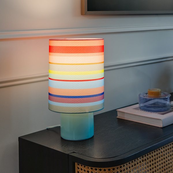 Remember Aurora Stripes Ceramic Table Lamp