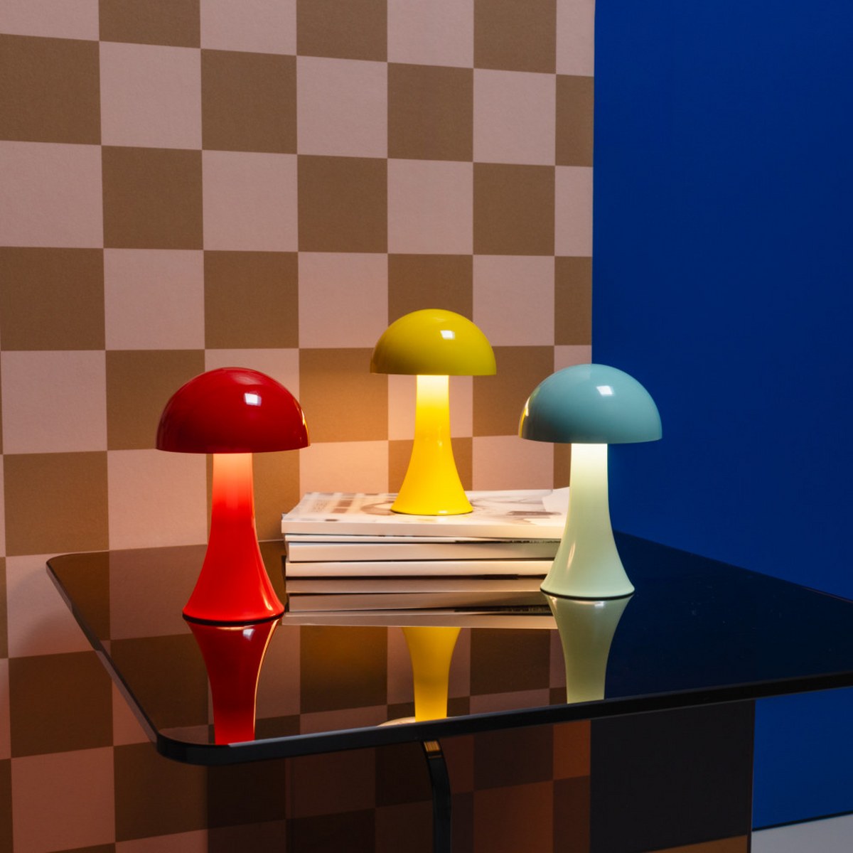 Remember Filou Rechargeable Mini Mushroom Lamp – Yellow – image 6