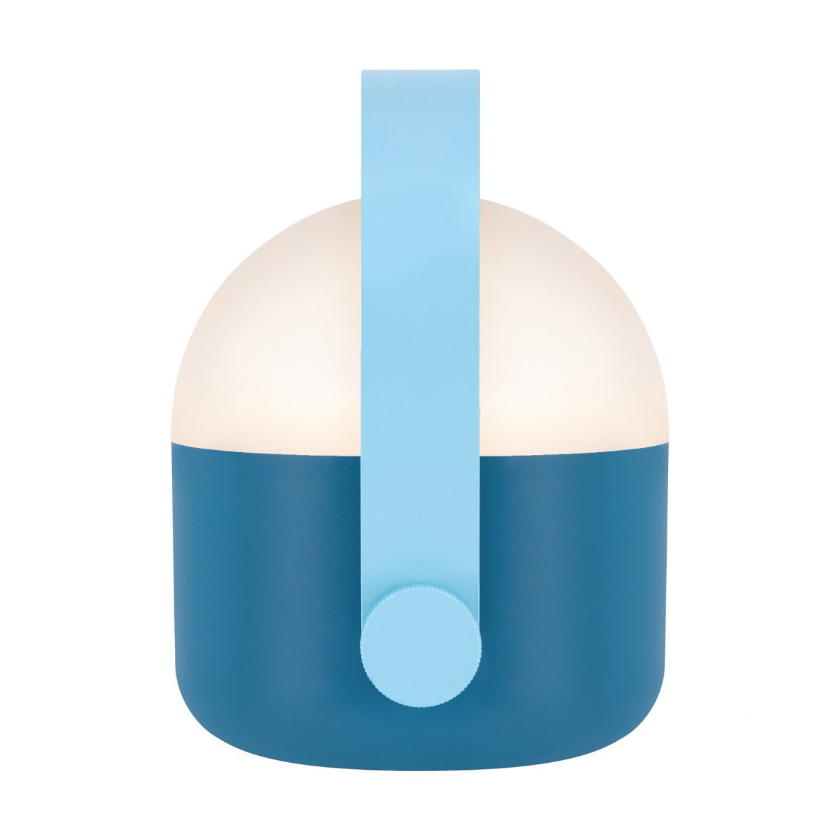 Remember Ole Rechargeable Portable LED Lamp – Small, Blue – image 3