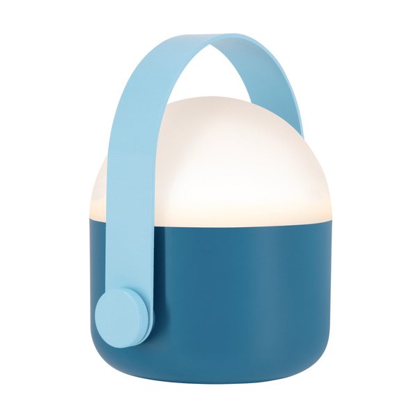 Remember Ole Rechargeable Portable LED Lamp – Small, Blue