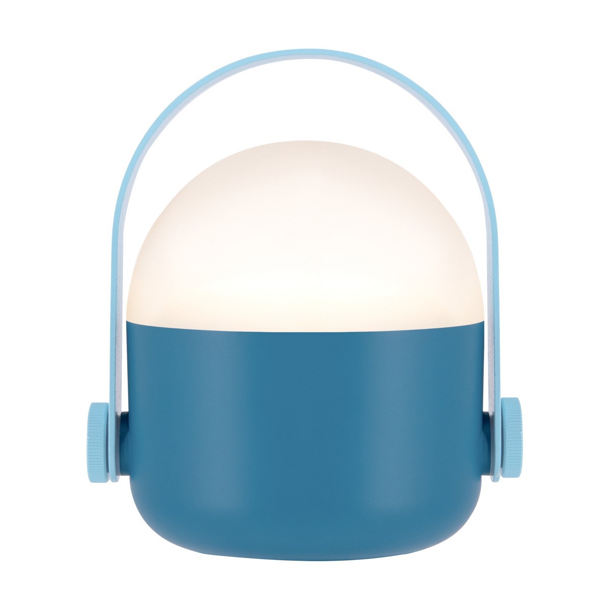 Remember Ole Rechargeable Portable LED Lamp – Small, Blue – image 2