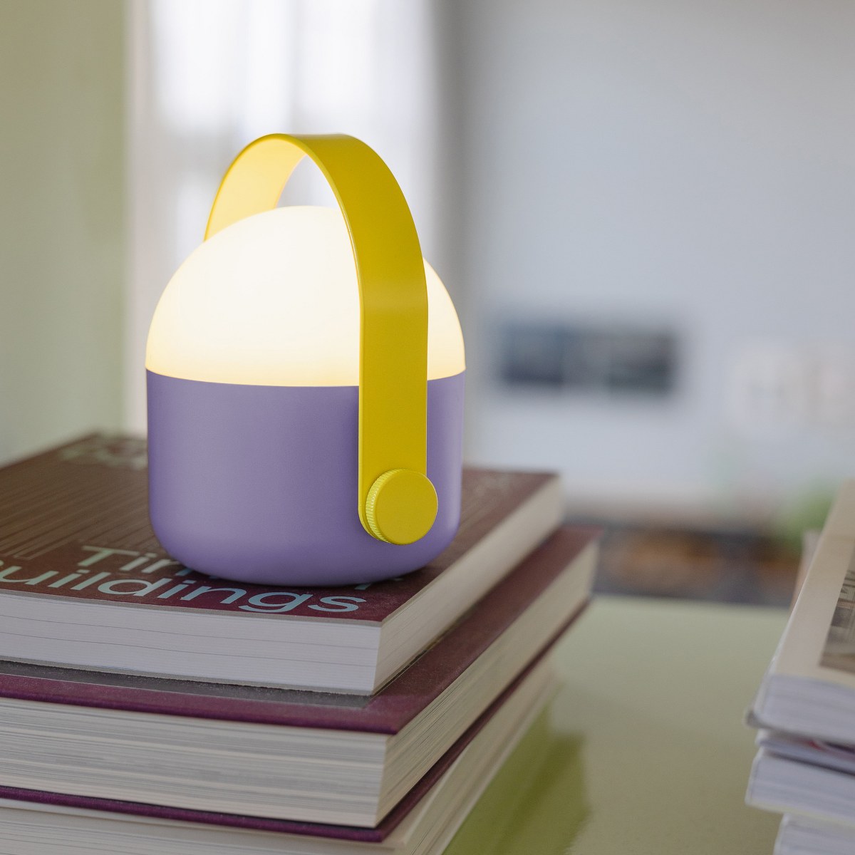 Remember Ole Rechargeable Portable LED Lamp – Small, Green – image 7