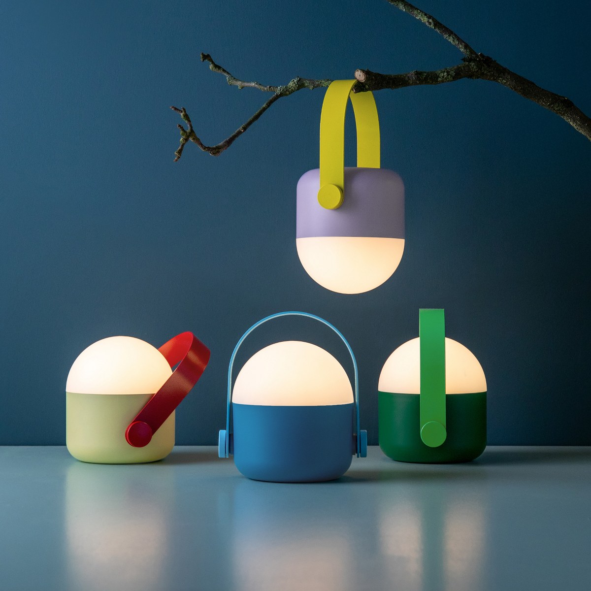 Remember Ole Rechargeable Portable LED Lamp – Small, Sand – image 6