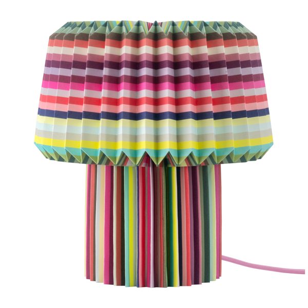 Remember Anna Pleated Paper Table Lamp – Loops Design