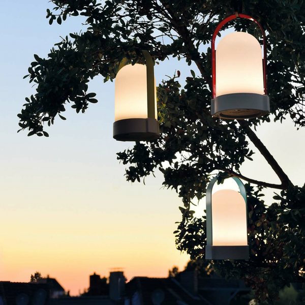 Remember Little URI Piccolo Portable LED Lamps, Set of 3 – Sky, Red & Green