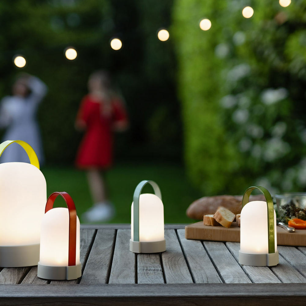 Remember Little URI Piccolo Portable LED Lamps, Set of 3 – Sky, Red & Green – image 4
