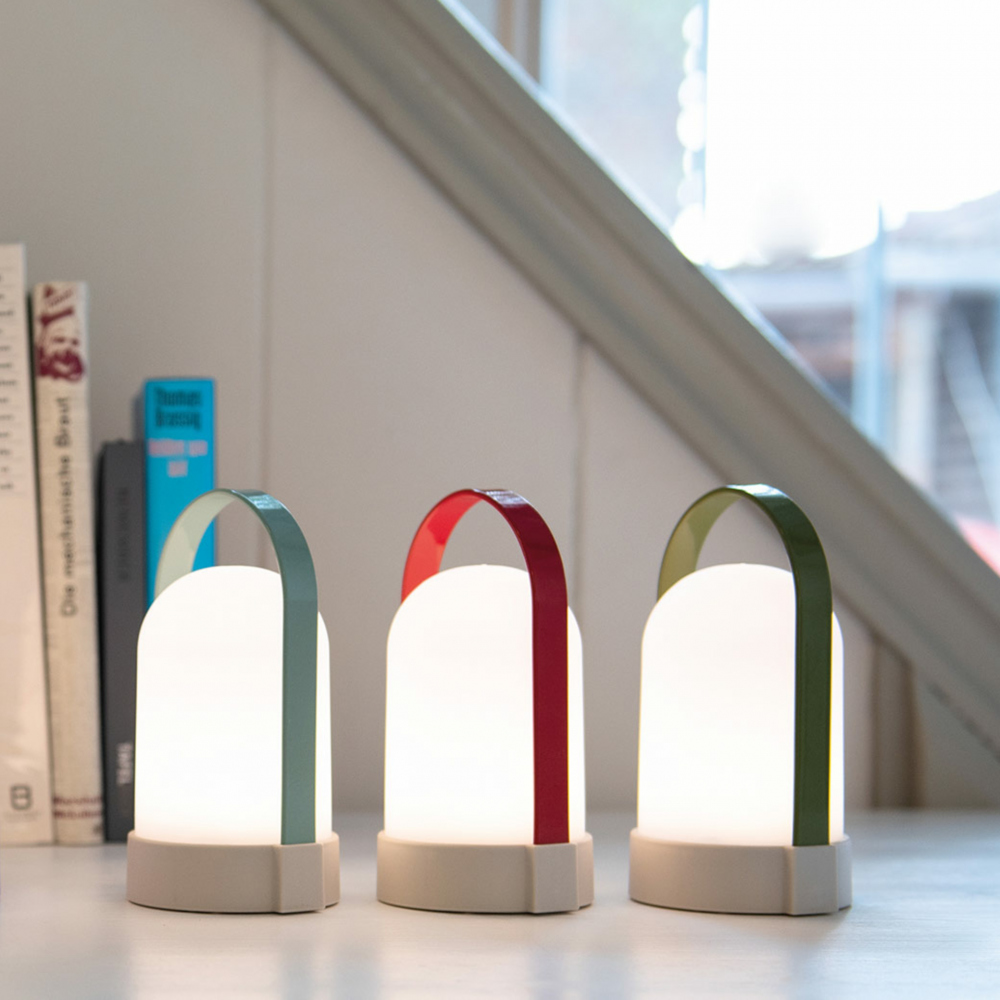 Remember Little URI Piccolo Portable LED Lamps, Set of 3 – Sky, Red & Green – image 9