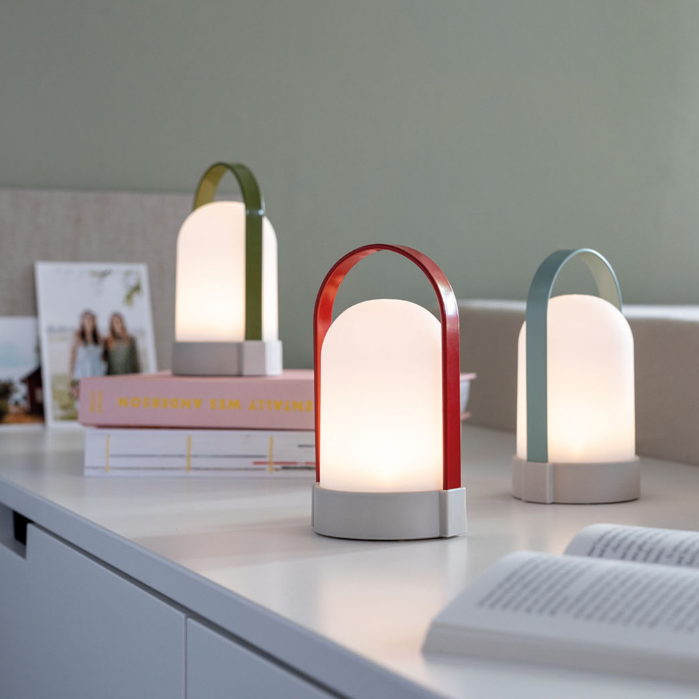 Remember Little URI Piccolo Portable LED Lamps, Set of 3 – Sky, Red & Green – image 8