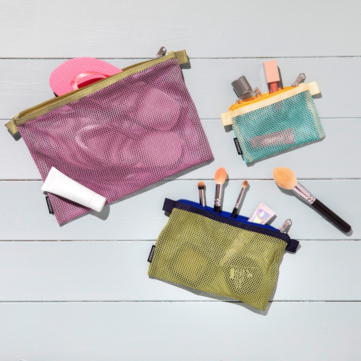 Remember Jordy Mesh Bags, Set of 3 Sizes – image 3