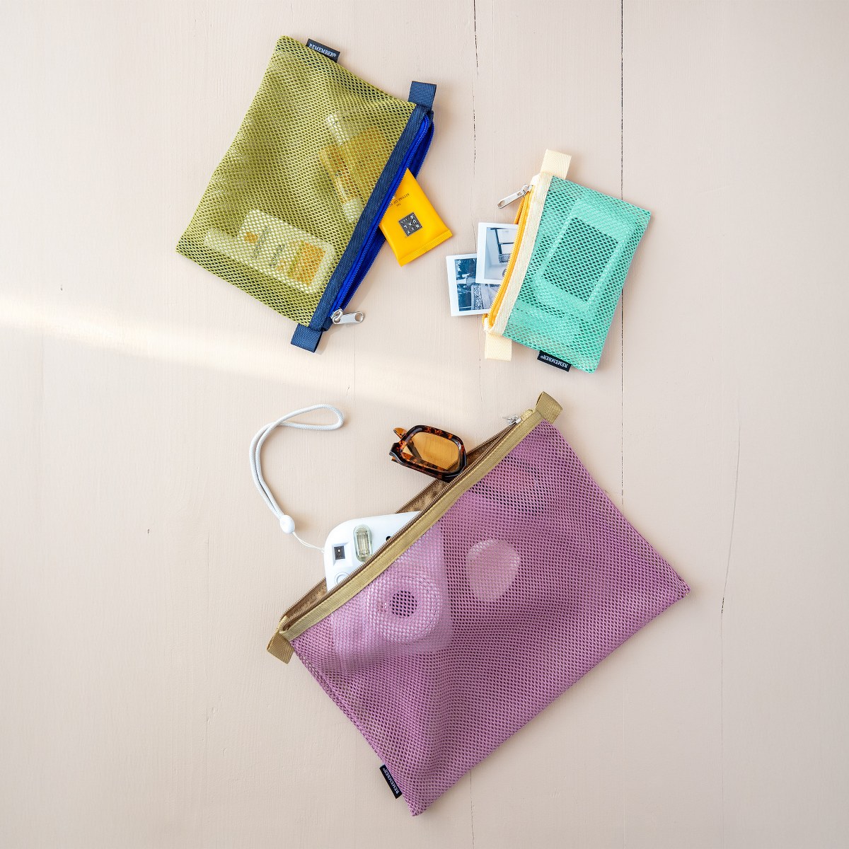 Remember Jordy Mesh Bags, Set of 3 Sizes – image 4