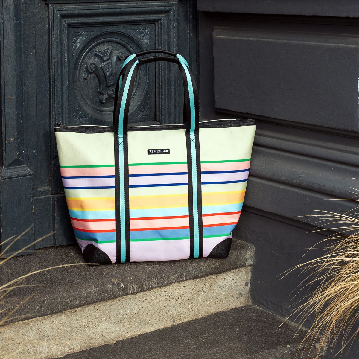 Remember Levante Striped Shopper Bag – image 3