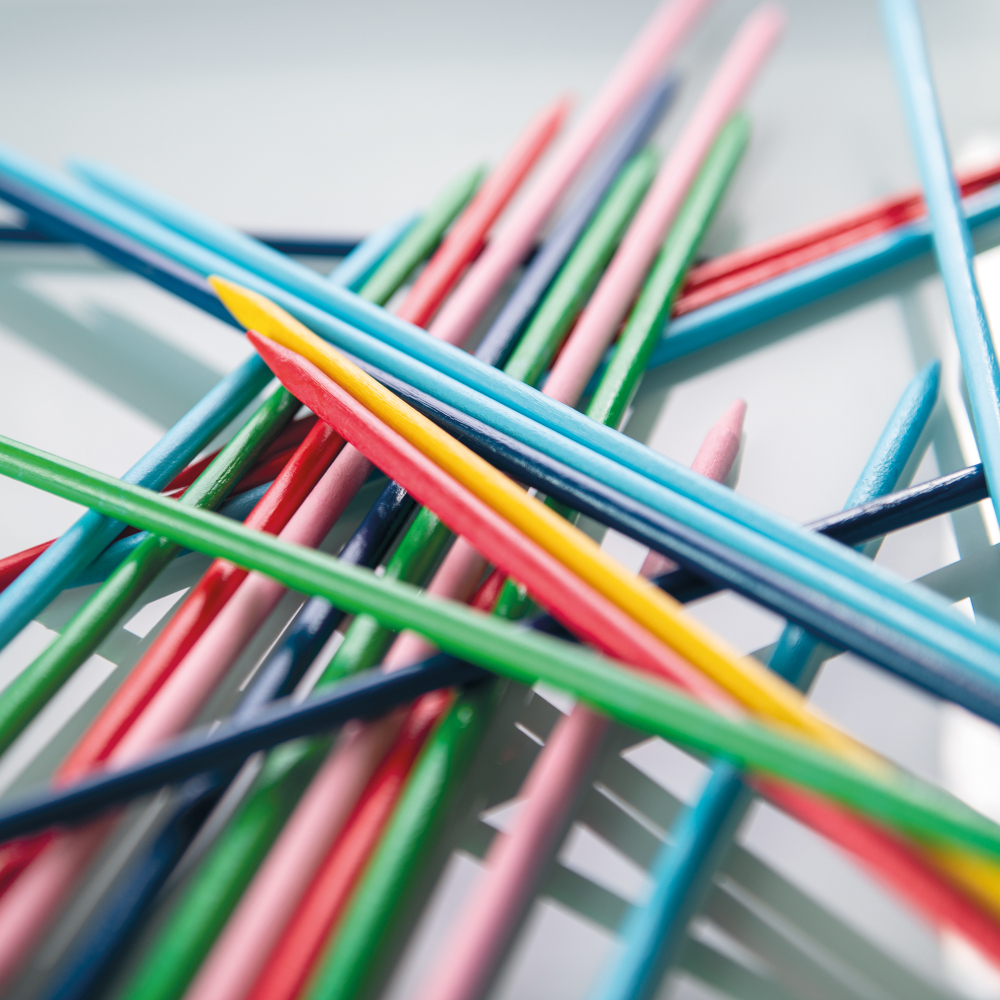 Remember Stickado Pick-Up Sticks Game – Giant Coloured Mikado – image 9