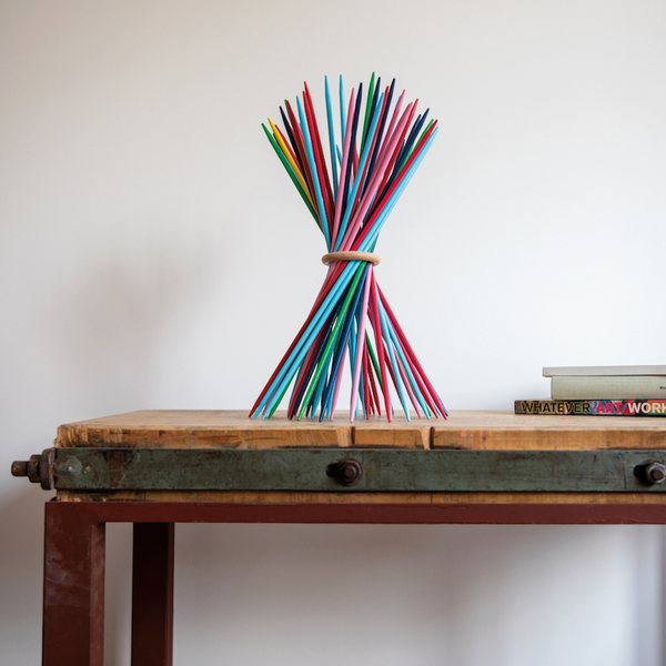 Remember Stickado Pick-Up Sticks Game – Giant Coloured Mikado