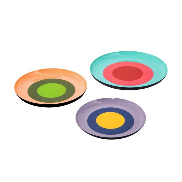 Remember Ronda Metal Trinket Trays, Set of 3