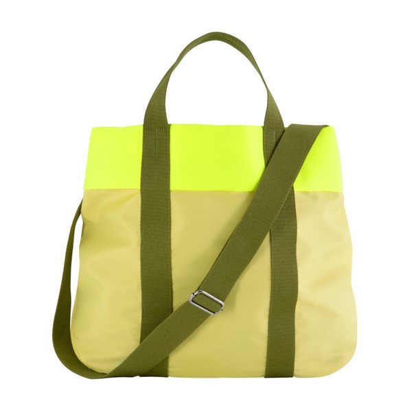 Remember Nelly Carry Bag with Shoulder Strap – Lime
