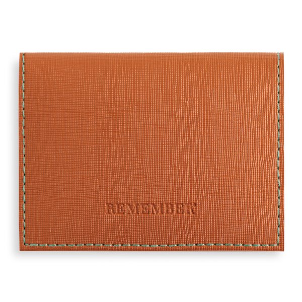 Remember Compact Wallet with 8 Card Slots – Spice Brown