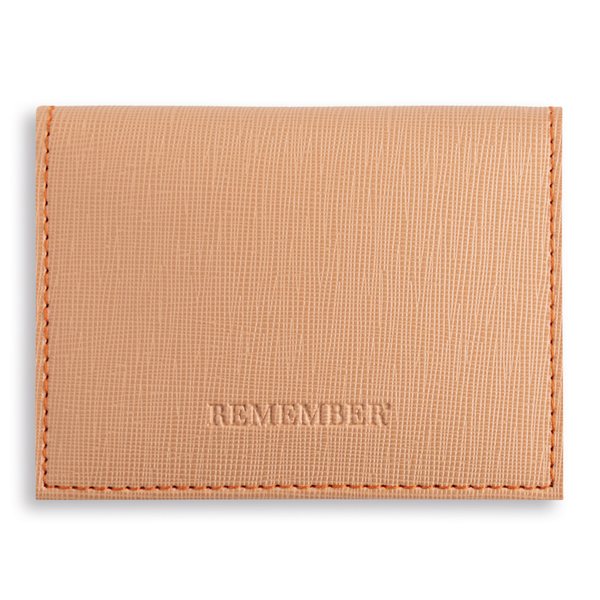 Remember Compact Wallet with 8 Card Slots – Terracotta Brown