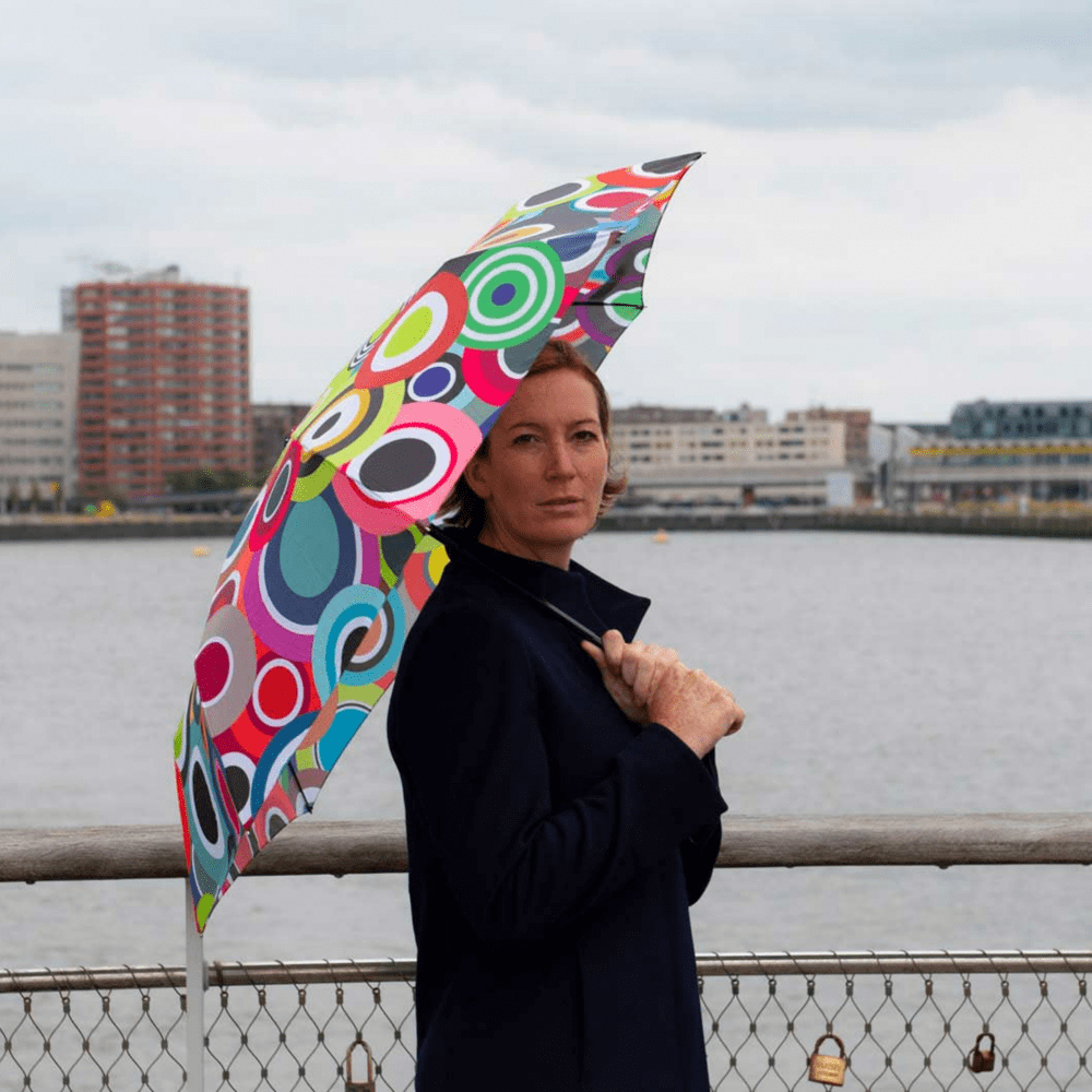 Remember Rondo Automatic Pocket Umbrella with Pouch – image 4