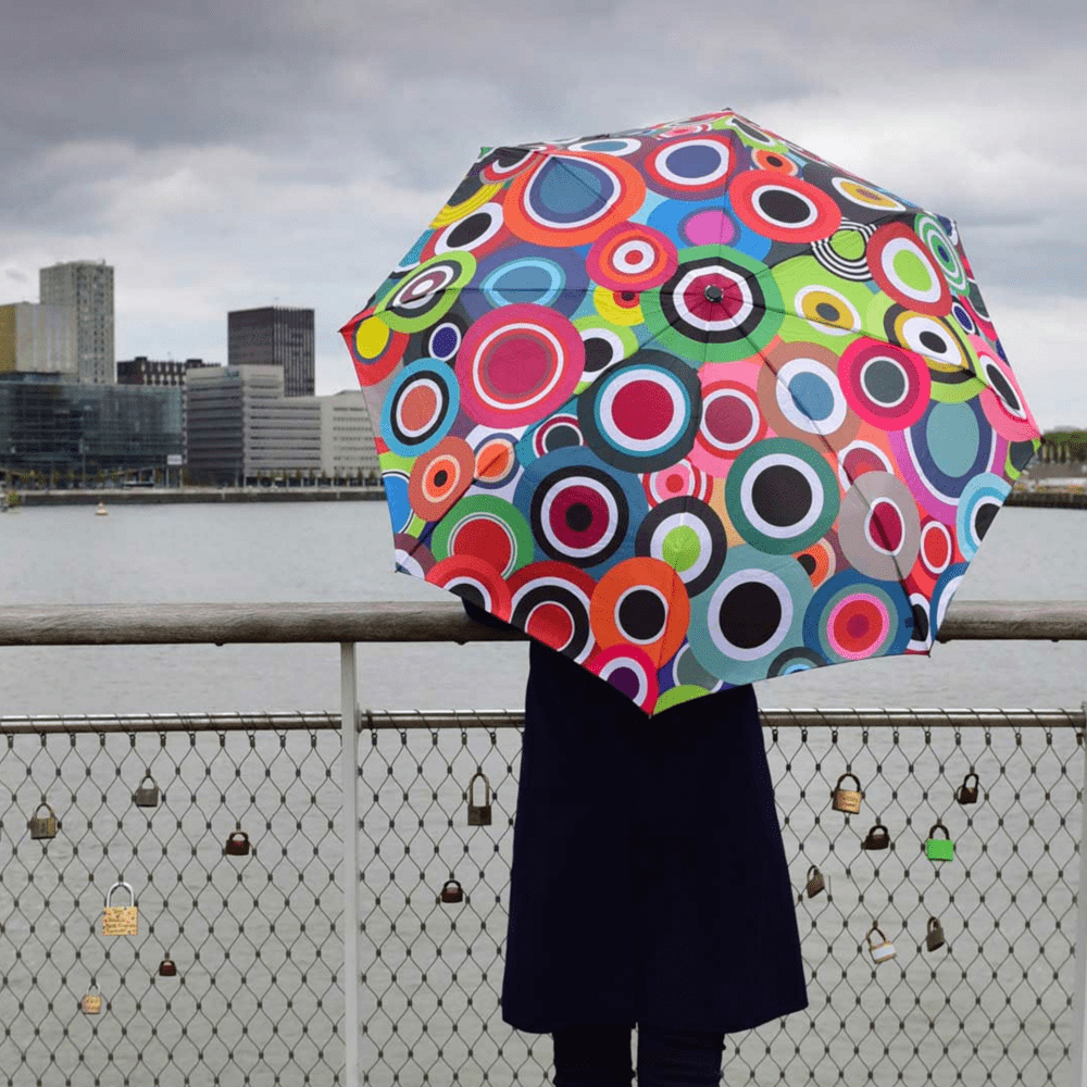Remember Rondo Automatic Pocket Umbrella with Pouch – image 3