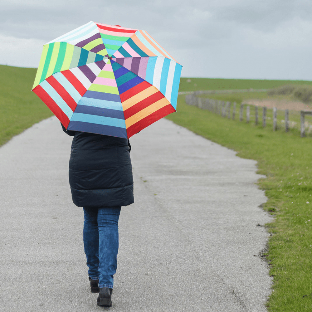 Remember Allegra Automatic Pocket Umbrella with Pouch – image 2